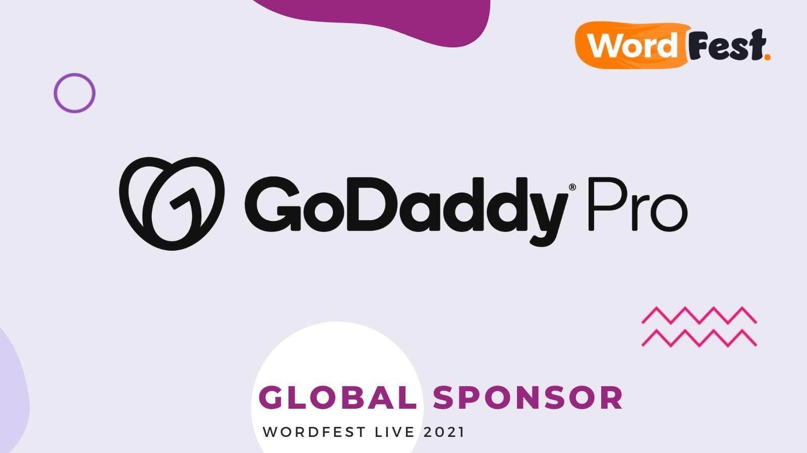 GoDaddy Pro Partner with WordFest Live 2021